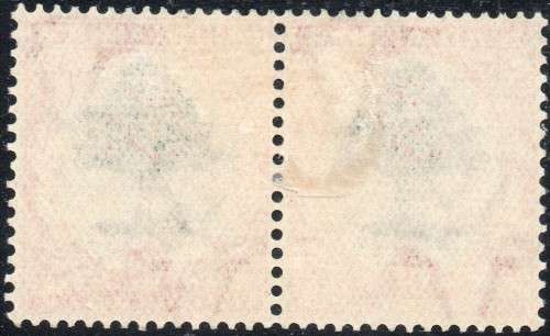 Union of SA : 1937 SACC60c(var) 6d GREEN & VERMILLION - ``FALLING LADDER`` VARIETY`` MM(HR)