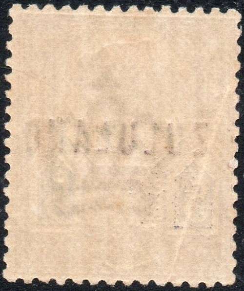 Zululand - 1893 SACC7 5d Dull Purple and Blue MM CV R2000