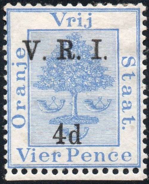 ORC 1900 SACC54 - 4d on 4d ULTRAMARINE - MM - CV R170