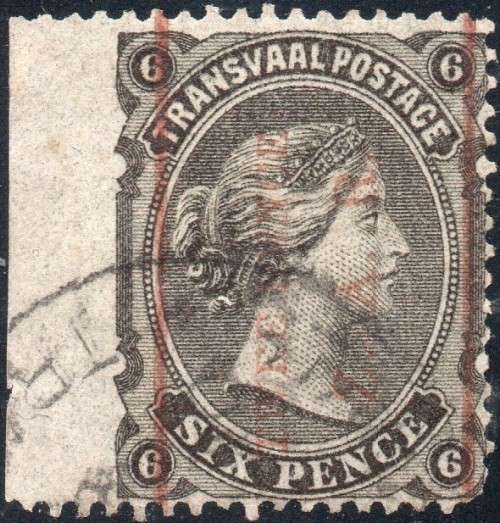 TRANSVAAL 1885 SACC196 2d on 6d - VFU - CV R550