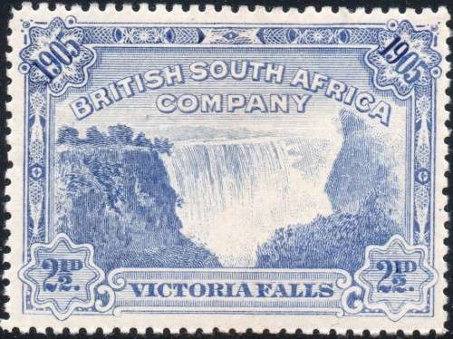 B.S.A.C / Rhodesia 1905 SG95 - 2½d Deep Blue - LMM - CV £19(2017)