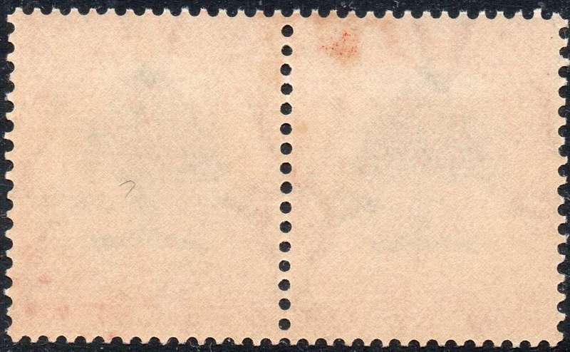 Union of SA : 1937 SACC60c(var) 6d GREEN & VERMILLION - ``MOLEHILL VARIETY`` UNMOUNTED MINT
