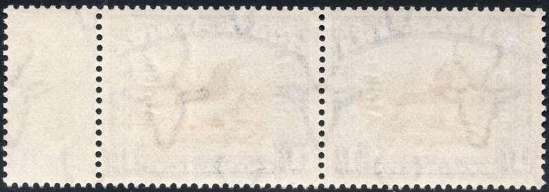 SWA 1926-7 SACC77 1/- BROWN & BLUE  - UM - CV R1000