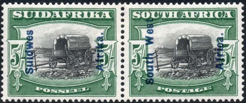 SWA 1926-7 SACC79 5/- BLACK & GREEN  - LMM - CV R4000