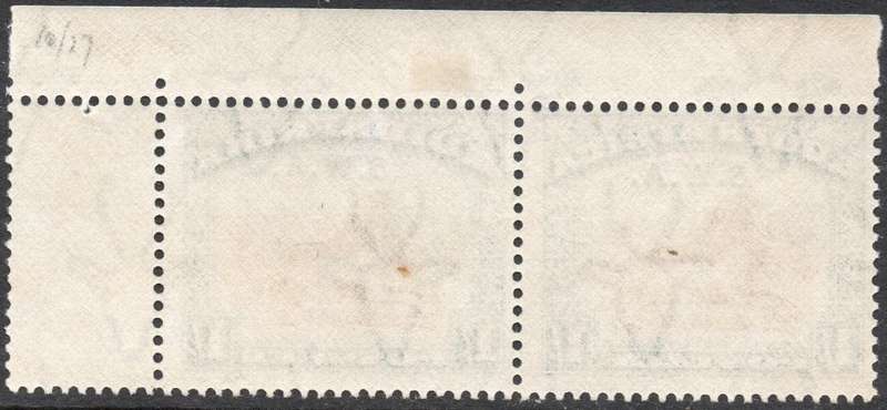 SWA SACC87 1/-  BROWN and BLUE - UM - CV R1000