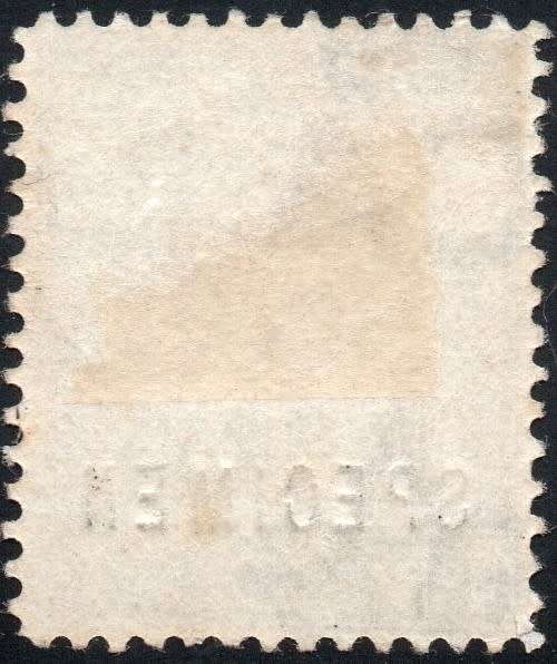 B.C.A.(Nyasaland): 1895 SG21s 1d BLACK O/P `SPECIMEN` MM CV £50