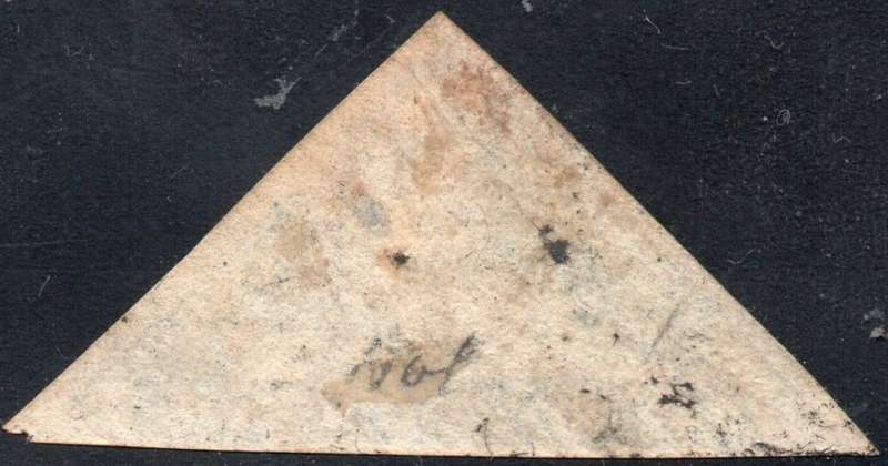 Cape of Good Hope 1864 SACC15b 4d SLATE BLUE - VERY FINE MM - SEE BELOW - CV R130000