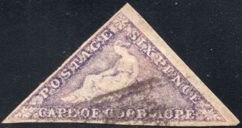 Cape of Good Hope - SACC16 6d BRIGHT MAUVE -  FINE USED -  CV R22000