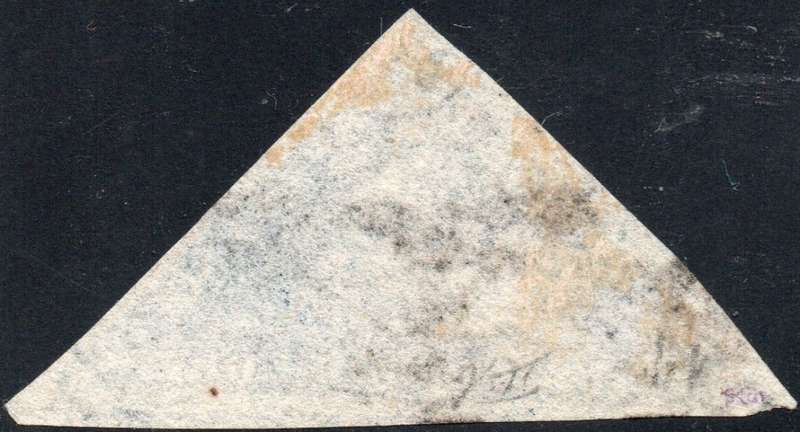 Cape of Good Hope 1864 SACC15b 4d SLATE BLUE - VFU CV R18000