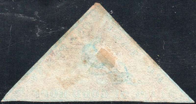 Cape of Good Hope : 1853 SACC3a : 1d BRICK-RED , slightly blued paper VFU CV R13000