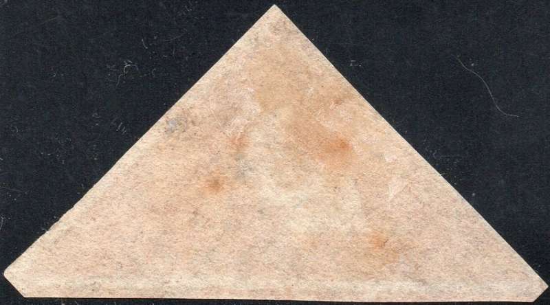 Cape of Good Hope : 1858 SACC5a 1d ROSE- VERY FINE LIGHTLY USED - CV R10000