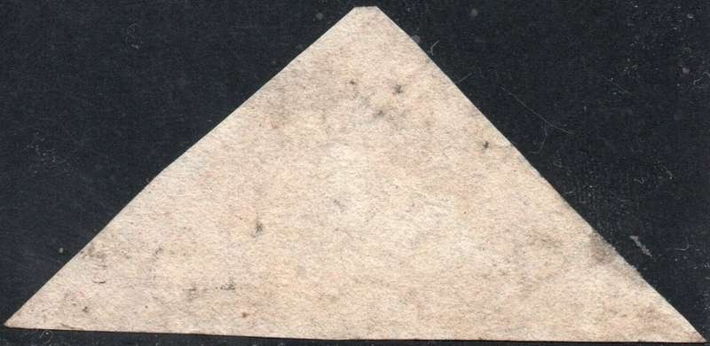 Cape of Good Hope 1858 SACC5b 1d DEEP ROSE - VFU - CV R15000