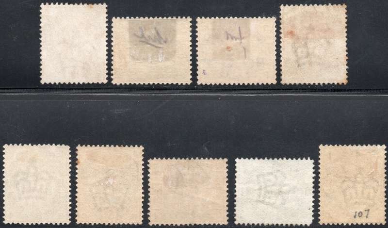 GREAT BRITAIN 1883-4 SG188-196 ``LILAC & GREENS`` - MM - 2017 CV £5365