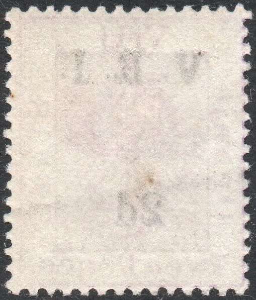 OFS 1900 SACC71 2d on 2d BRIGHT MAUVE(THICK `V`) **UNMOUNTED MINT** - CV R500