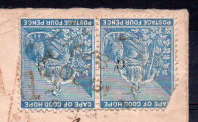 Griqualand West 1879 Cover - Sent Kimbery to Hanover, Germany via Cape Town - Rare