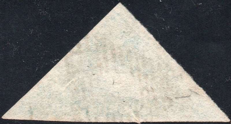 CAPE OF GOOD HOPE 1855 SACC6 - 4d DEEP BLUE - VFU - CV R1600+
