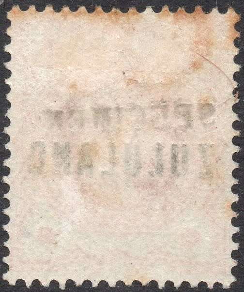 ZULULAND 1888 SACC1s ½d DEEP VERMILLION ``SPECIMEN`` CV R1500