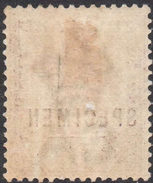 ZULULAND 1894-6 SACC17s 3d MAUVE & OLIVE-BROWN ``SPECIMEN``MM