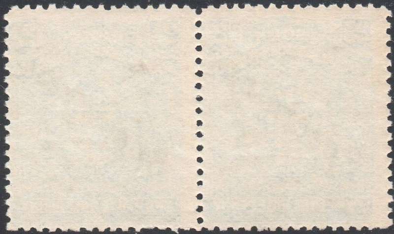 BSAC / Rhodesia : 2½d DULL BLUE ``SPECIMEN`` PAIR  - UM