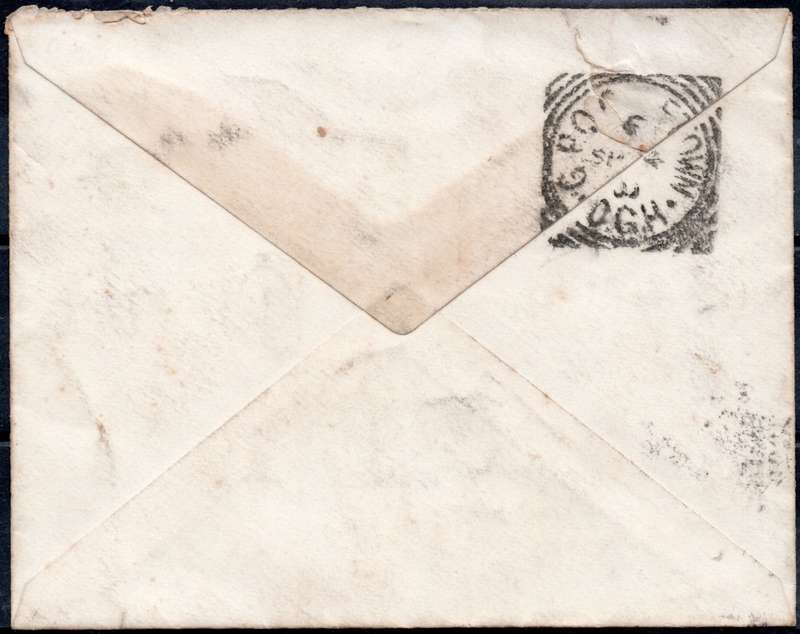 CAPE OF GOOD HOPE 1900 : 1d PINK EMBOSSED POSTAL STATIONERY ENVELOPE TO CAPE TOWN - SEE BELOW