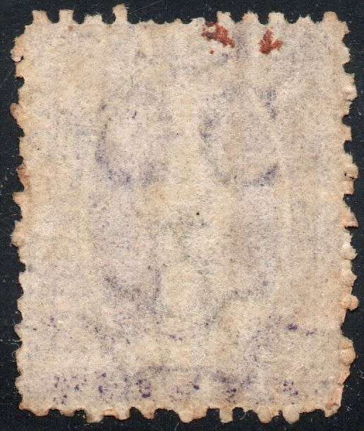 NATAL 1863-5 SACC19 6d LILAC MAUVE - MM - CV R2500