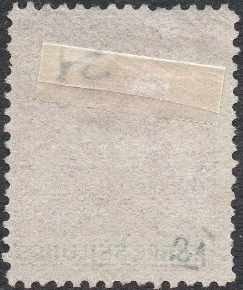 BSAC / RHODESIA 1892-4 SACC25 3/- BROWN & GREEN VFU CV R2000