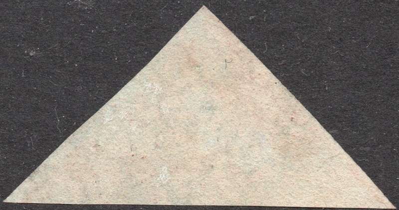 Cape of Good Hope : 1853 SACC3a 1d BROWN RED - VINE USED - CV R13000