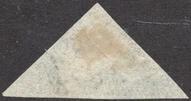 Cape of Good Hope 1855 SACC15a  4d BLUE - VFU CV R3000