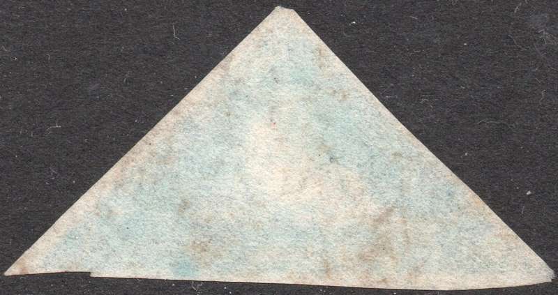 Cape of Good Hope : 1853 SACC2 4d DEEP BLUE(DEEPLY BLUED PAPER) - VERY FINE USED CV R5500