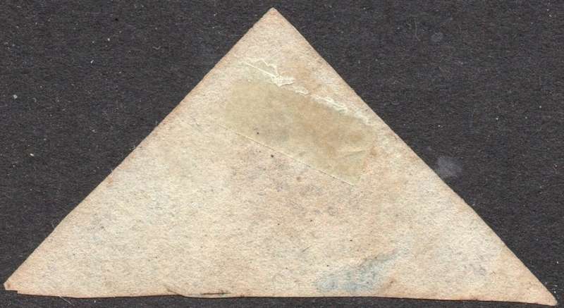 CAPE OF GOOD HOPE 1855 SACC6 - 4d DEEP BLUE - VFU - CV R1600+