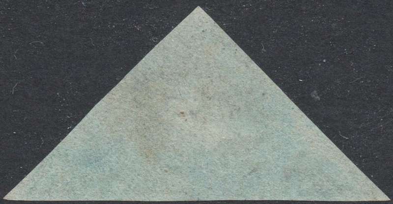 Cape of Good Hope : 1853 SACC2 4d DEEP BLUE(DEEPLY BLUED PAPER) - VERY FINE USED CV R5500