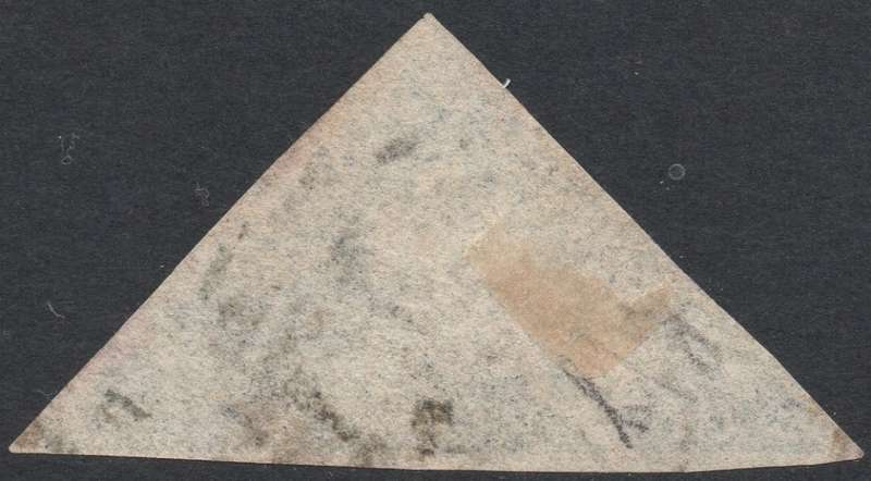 Cape of Good Hope 1855 SACC15  4d DEEP BLUE - VFU CV R3000