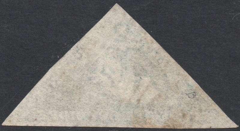CAPE OF GOOD HOPE 1855 SACC6 - 4d DEEP BLUE - VFU - CV R1600+