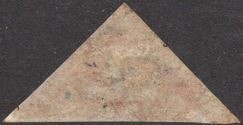CAPE OF GOOD HOPE 1855 SACC5 - 1d BRICK-RED ON CREAM TONED PAPER - FINE USED - CV R40000