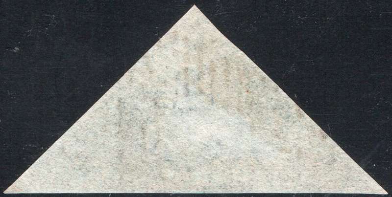CAPE OF GOOD HOPE 1855 SACC6 - 4d DEEP BLUE - VFU - CV R1600+