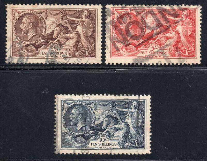 GREAT BRITAIN 1935 SG450-2 - USED SET OF THREE - SEE SCANS