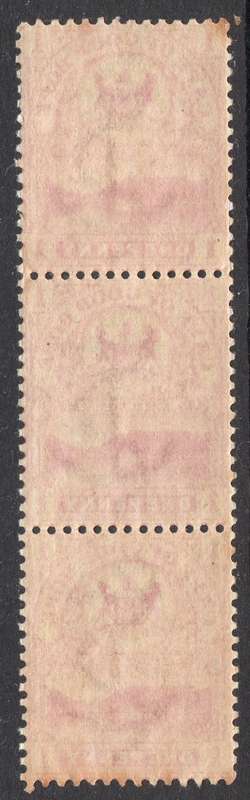Cape of Good Hope 1900 SACC64 1d CARMINE STRIP OF THREE - UNMOUNTED MINT CV R450