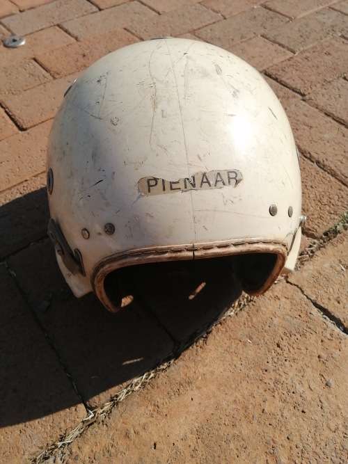 Pilots helmet shell.. Paris 1980