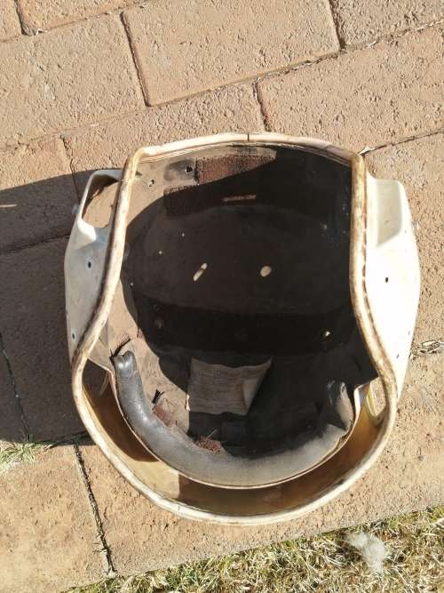 Pilots helmet shell.. Paris 1980