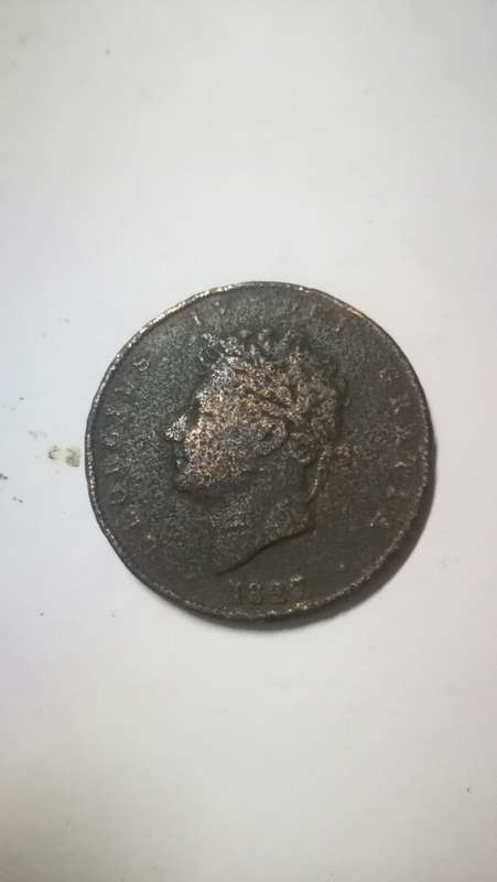 The 1827 Penny From Great Britain
