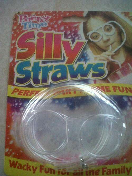 Silly straw - Fun party item