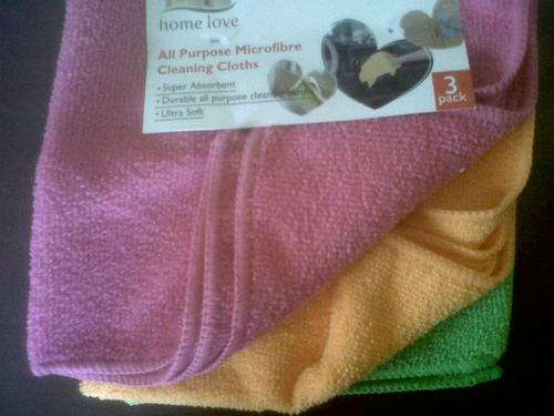 All Purpose Microfibre Cleaning Cloths 3pack