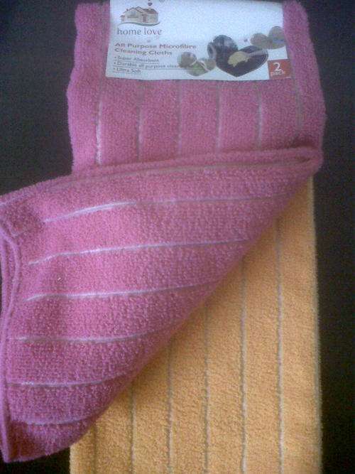 All Purpose Microfibre Cleaning Cloths 2pack