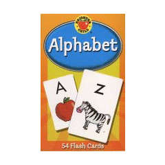 Alphabet pocket flash cards