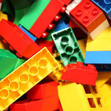 Bag with 72 pieces small building blocks
