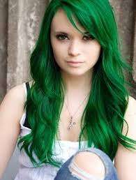 Skullour hair dye - Dark green