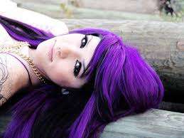 Skullour hair dye - Neon Purple (Perfect for stripes)