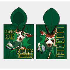 Springbok "Bokkie" hooded towel for kids (official licensed product)