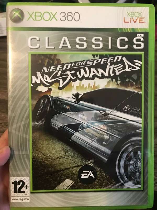 Need For Speed Most Wanted Xbox 360 Classics Booklet Included Good Condition!