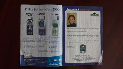 Mandela Challenge Match Programme: South Africa vs France (Soccer) 2000